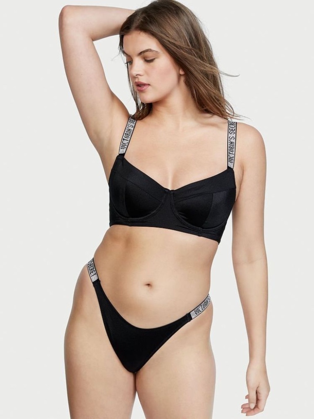 Victoria’s Secret Shine Strap Wicked Unlined Push Up Bikini Top